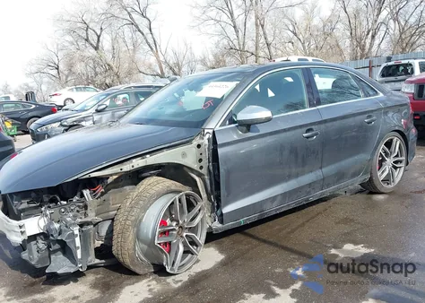 2015 Audi S3 2.0T Premium Plus z USA, uszkodzony, nr VIN WAUBFGFF0F1053261